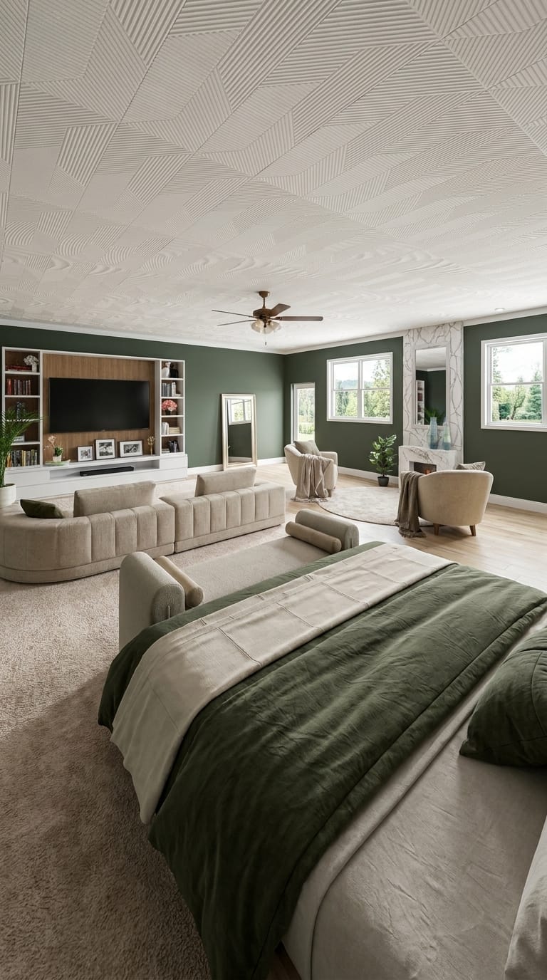 Contemporary bedroom