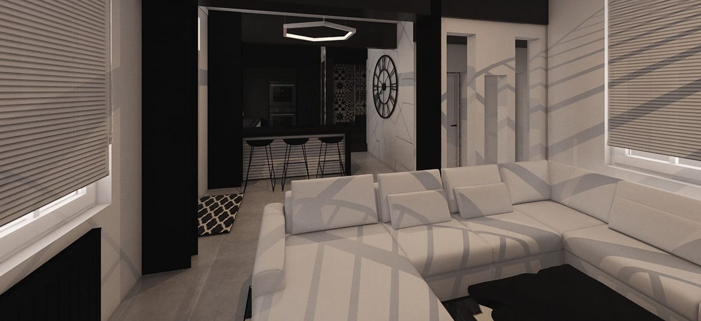 Contemporary living room
