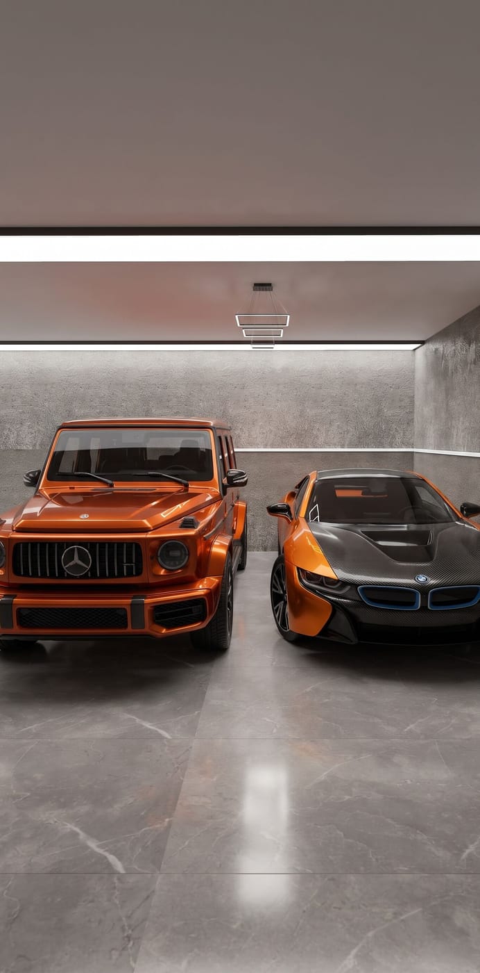 Mid-century garage