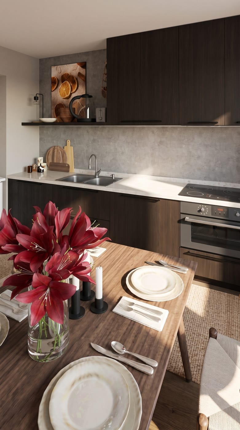 Mid-century kitchen