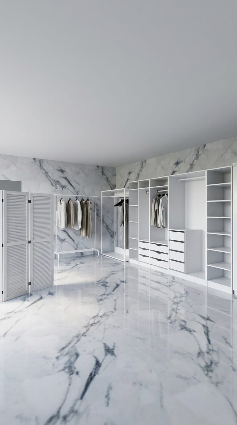 Contemporary closet
