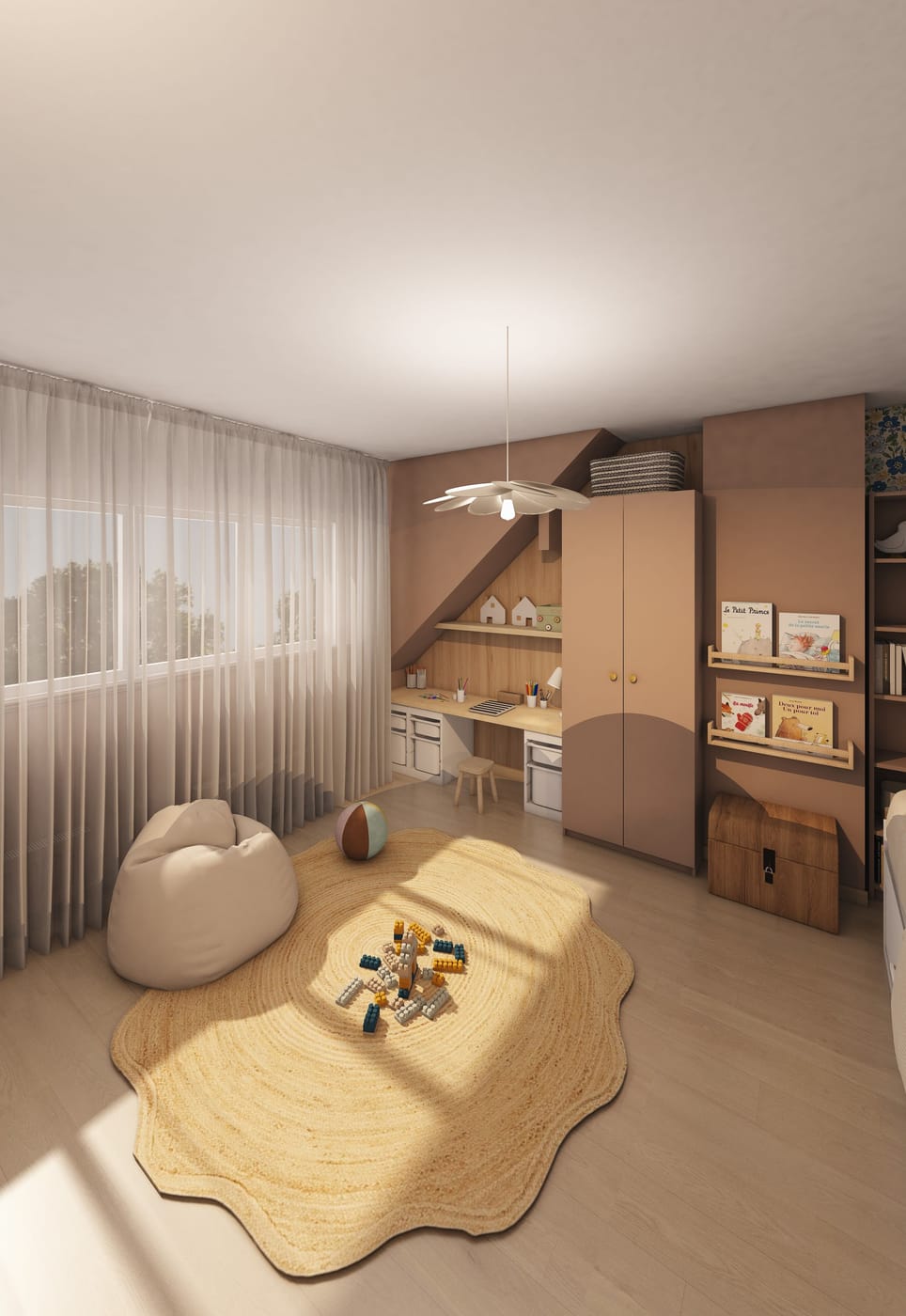 Scandinavian kids room