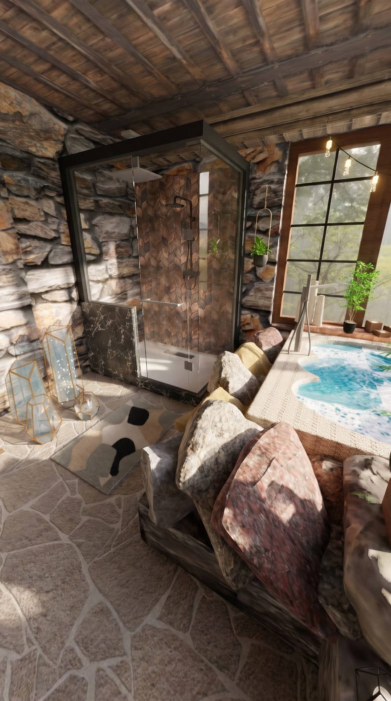 Farmhouse bathroom