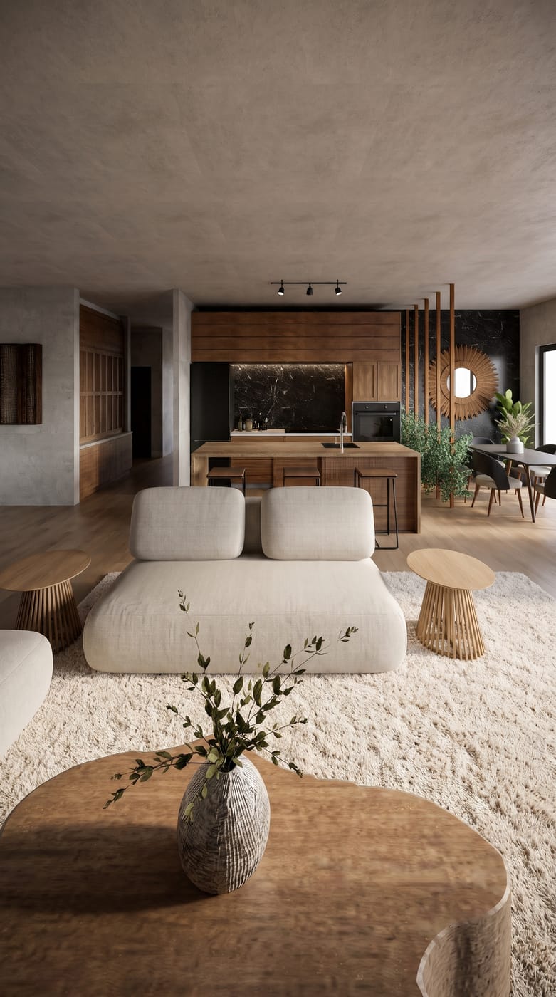 Contemporary living room