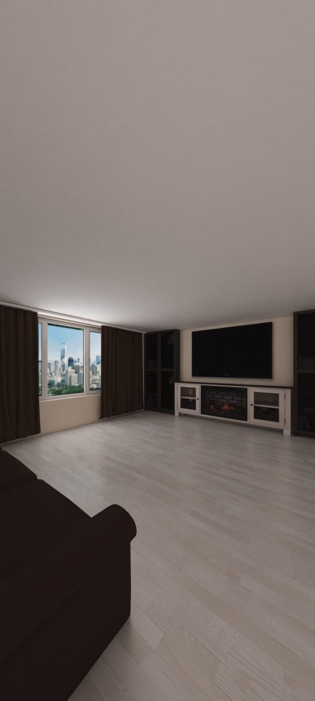 Traditional floor plan