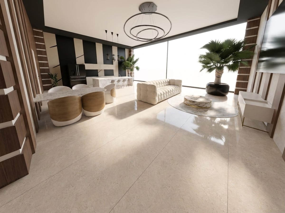 Contemporary living room