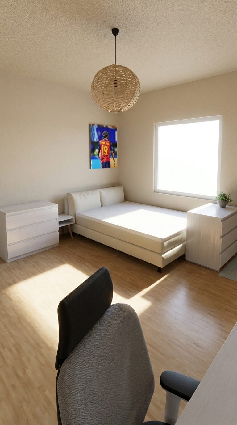 Scandinavian bedroom