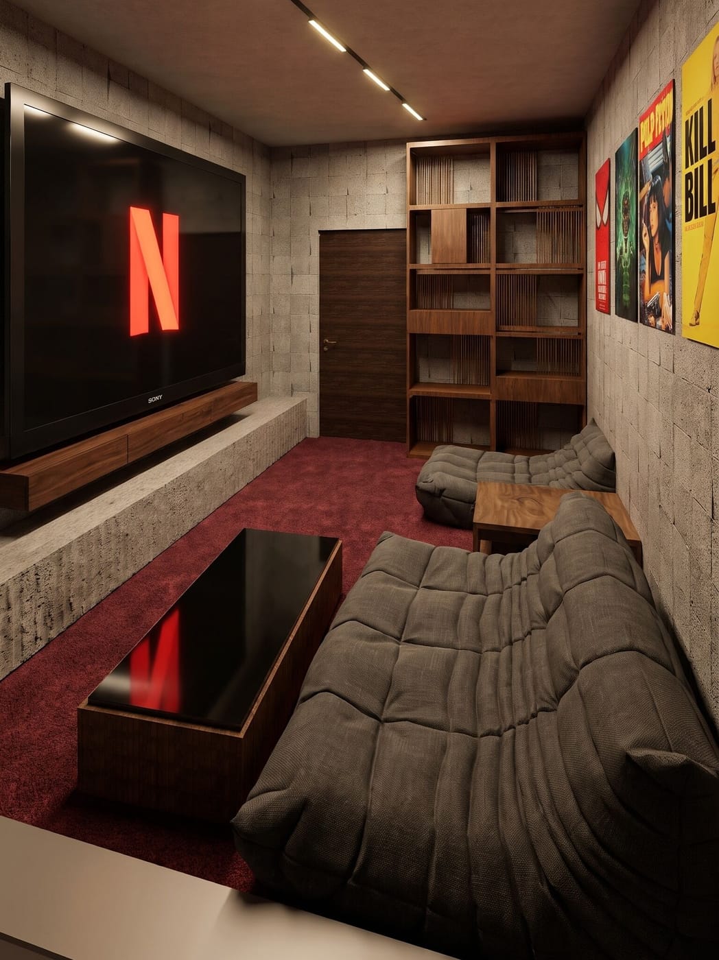 Mid-century home cinema