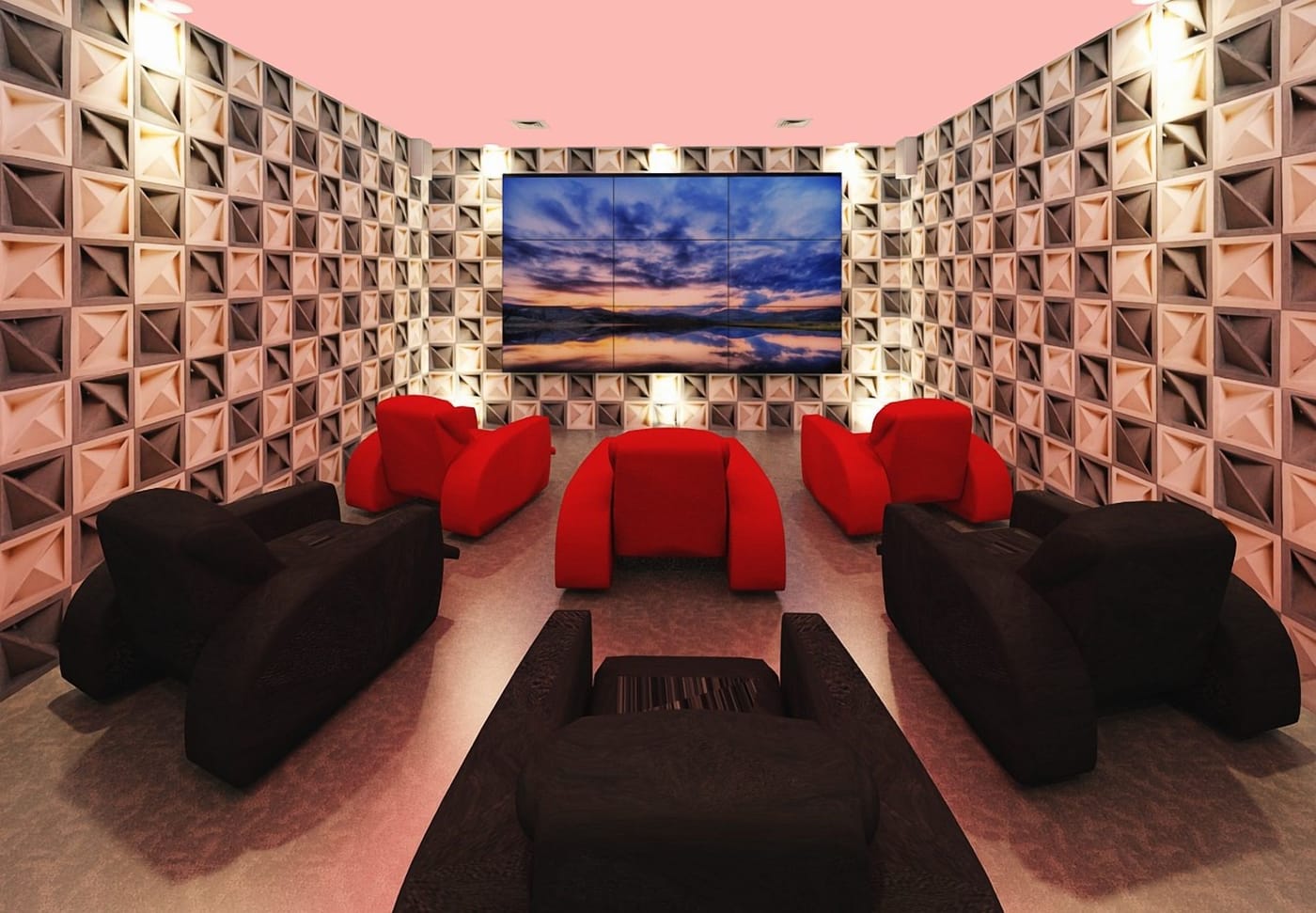 Mid-century home cinema