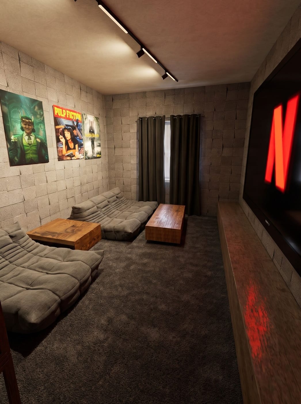 Mid-century home cinema