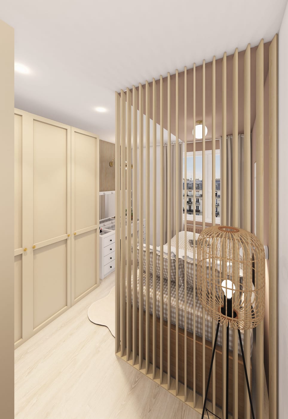 Scandinavian bedroom