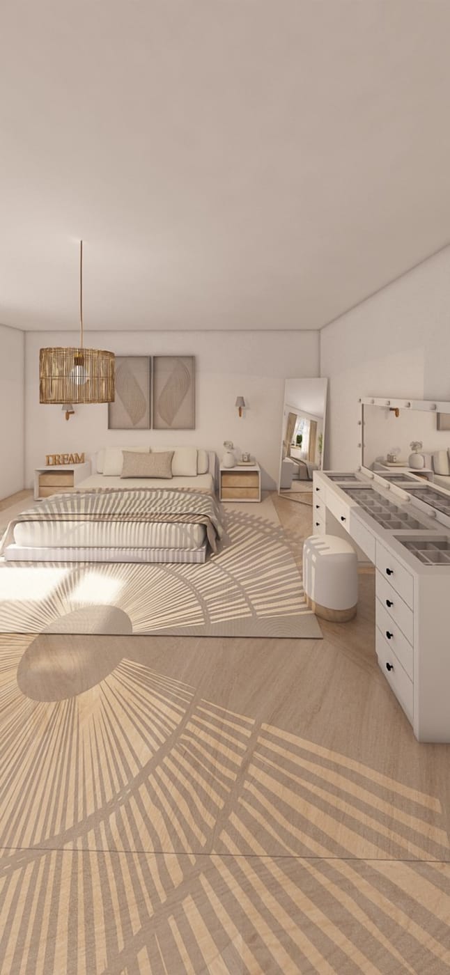 Scandinavian bedroom