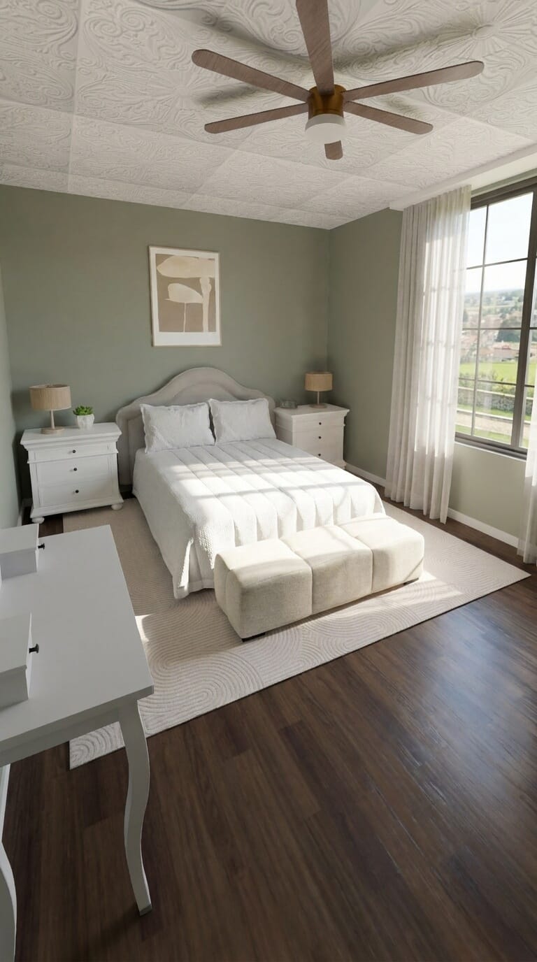 Traditional bedroom