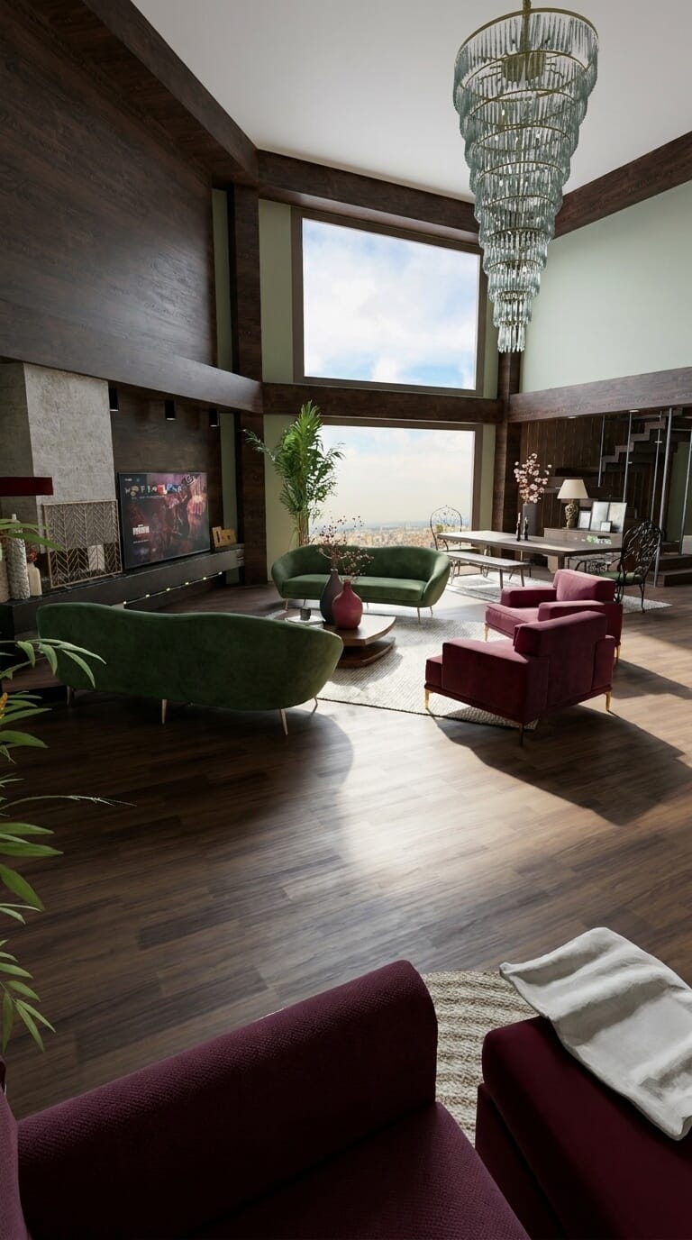 Contemporary living room