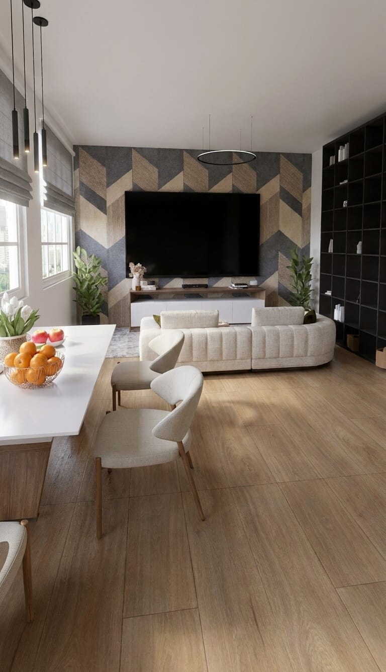Contemporary living room