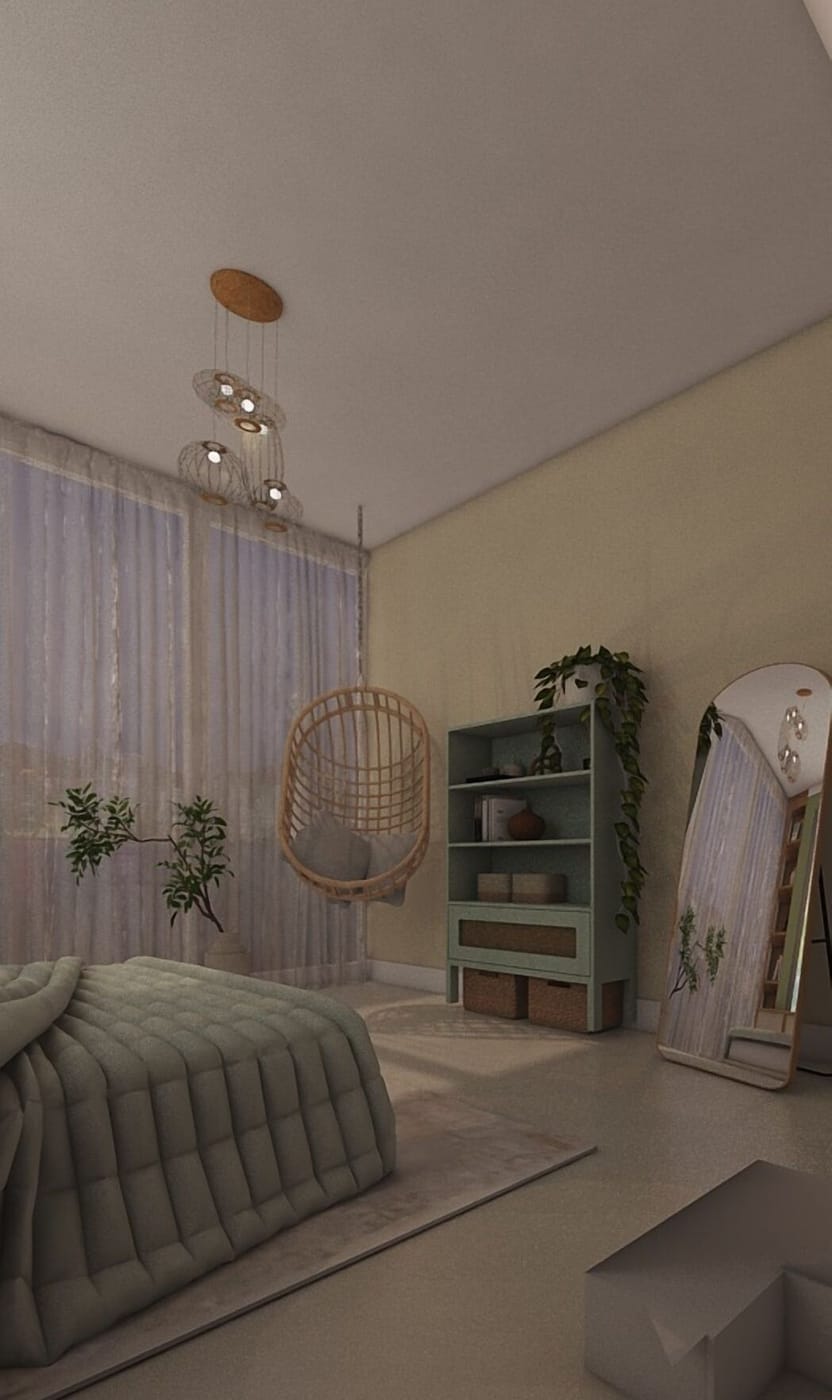 Scandinavian bedroom
