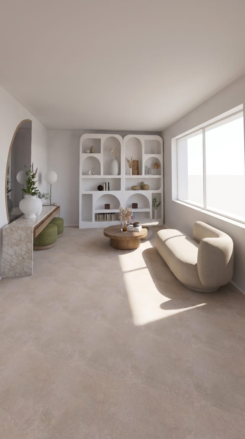 Mid-century living room