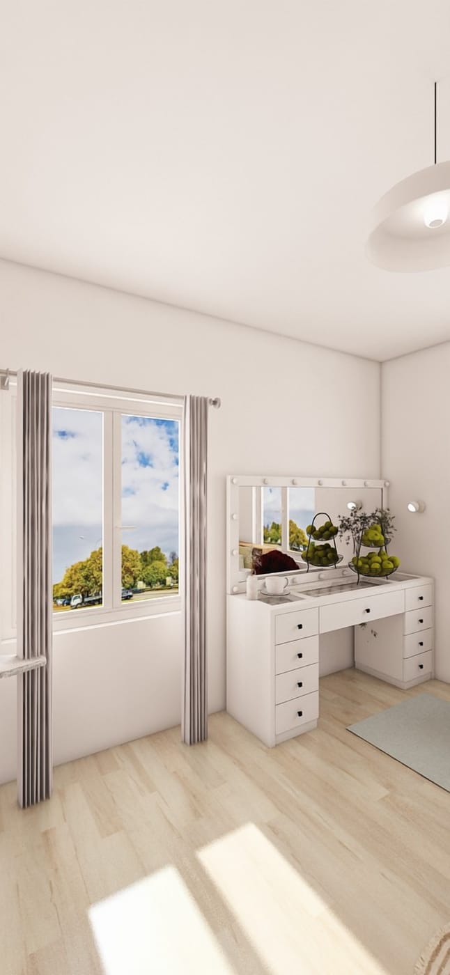 Scandinavian bedroom
