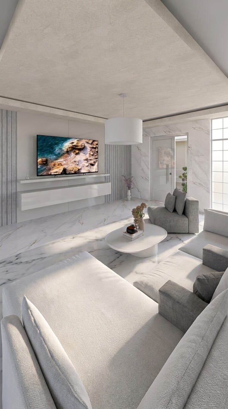 Mid-century living room