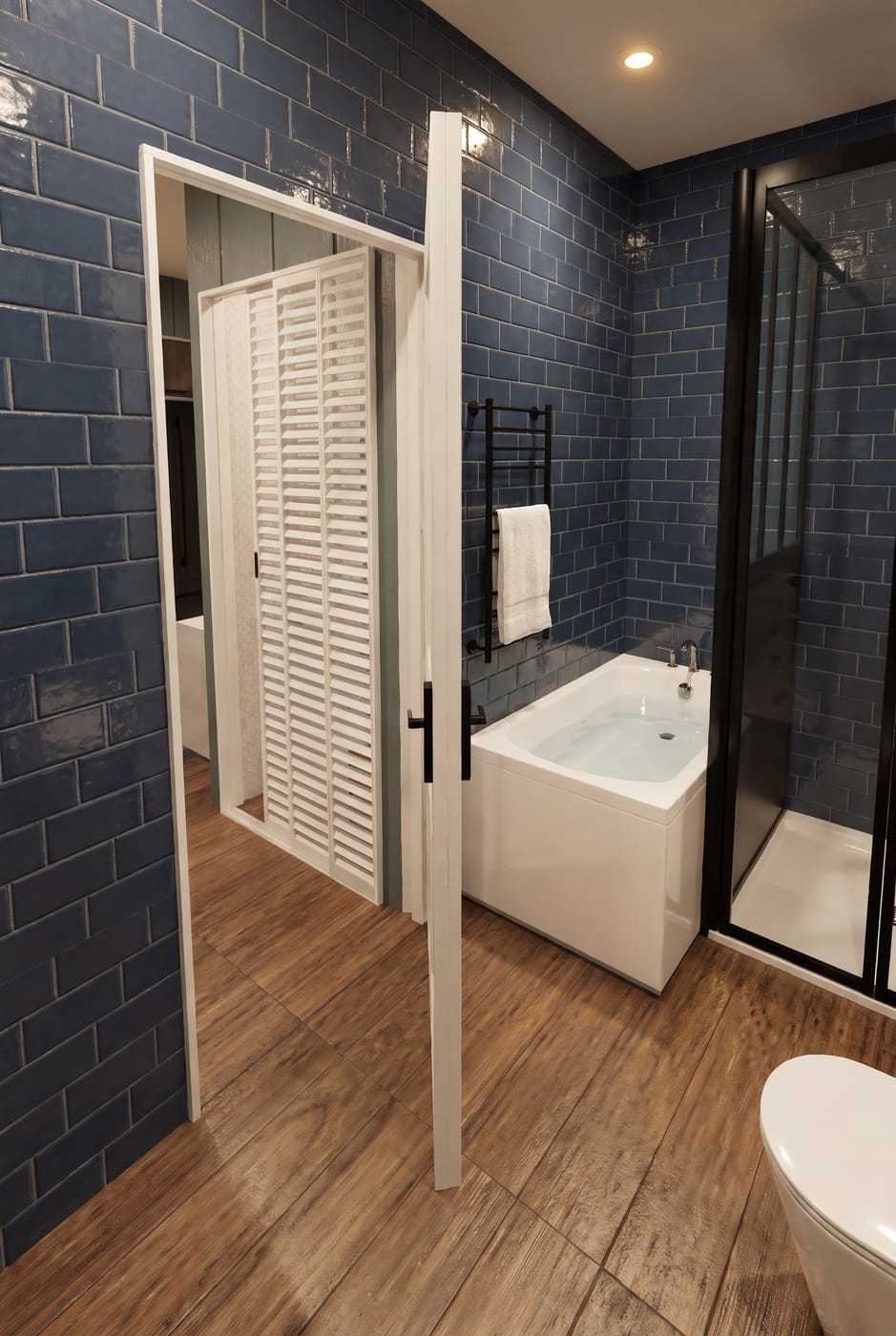 Mid-century bathroom