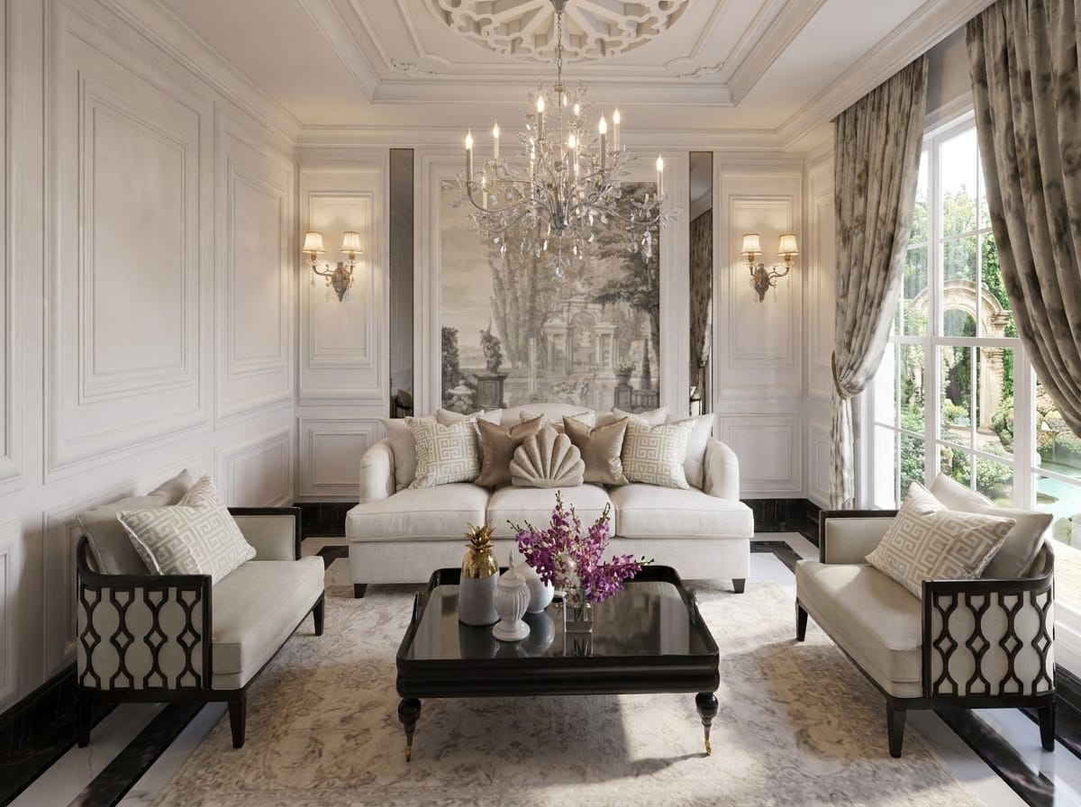 Traditional living room