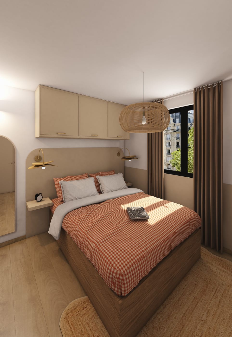 Japandi bedroom