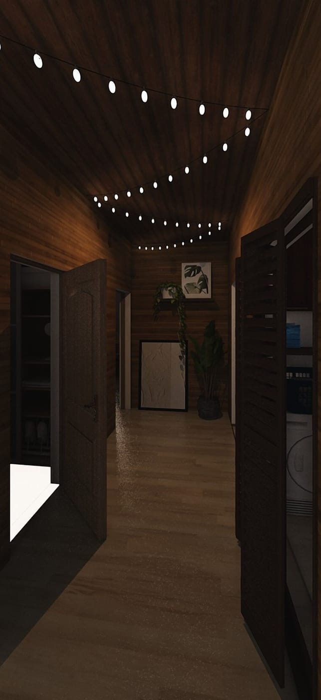 Farmhouse hall