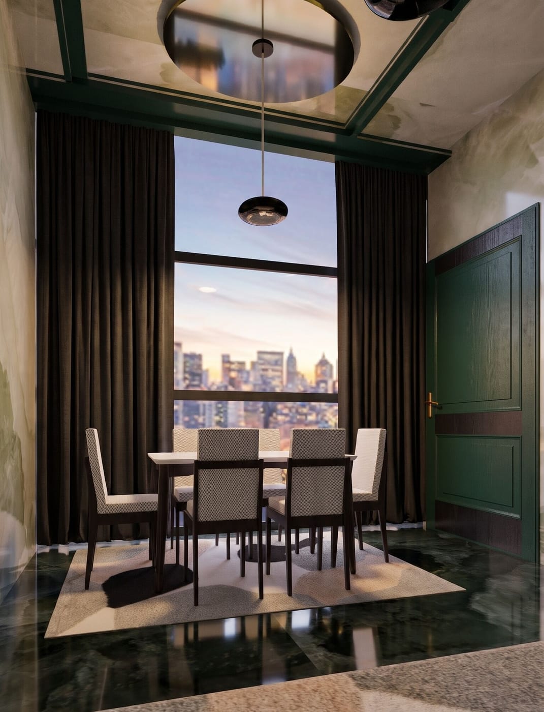 Mid-century dining room