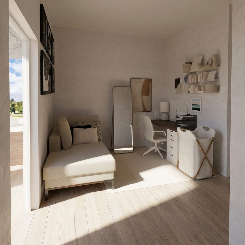 Scandinavian home office