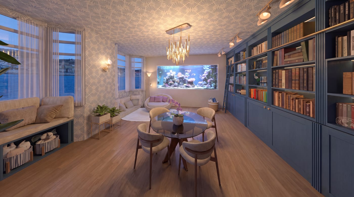 Coastal living room
