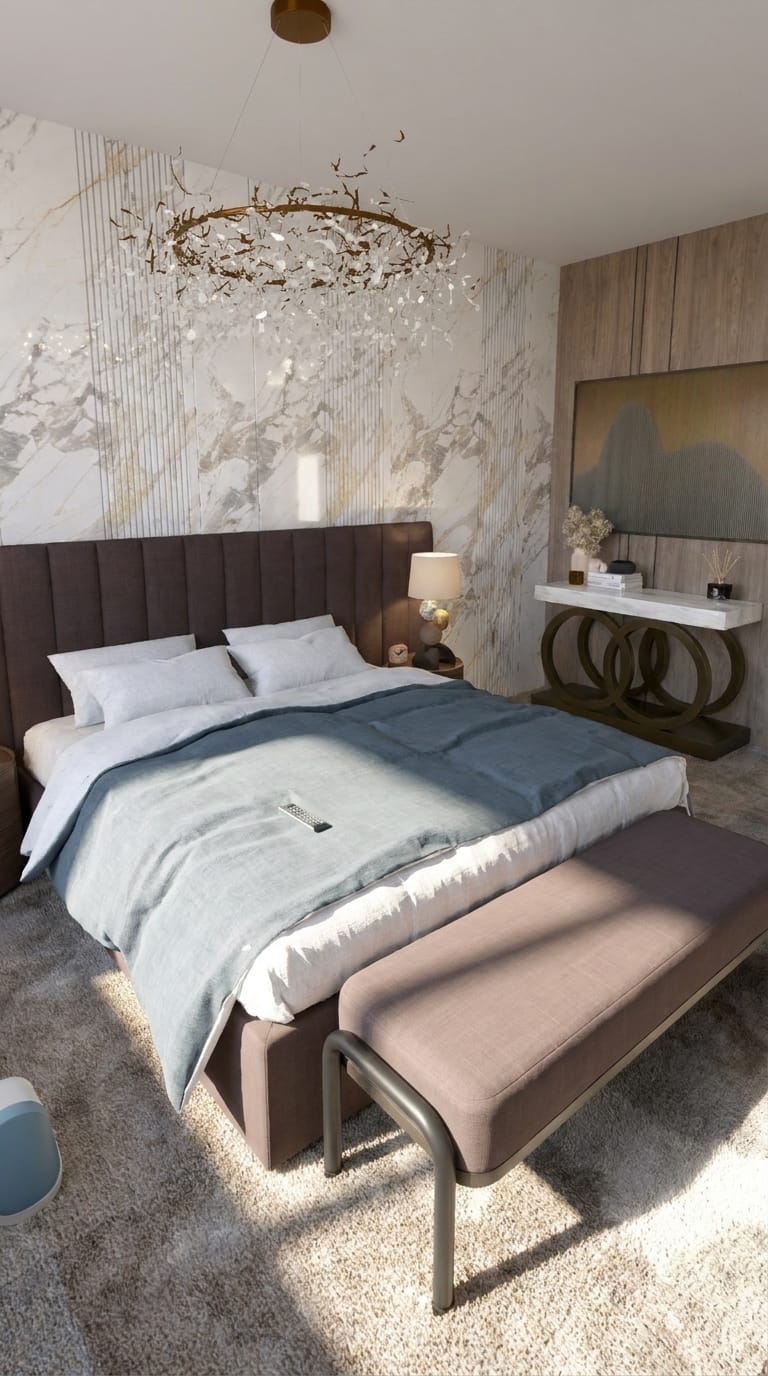 Contemporary bedroom