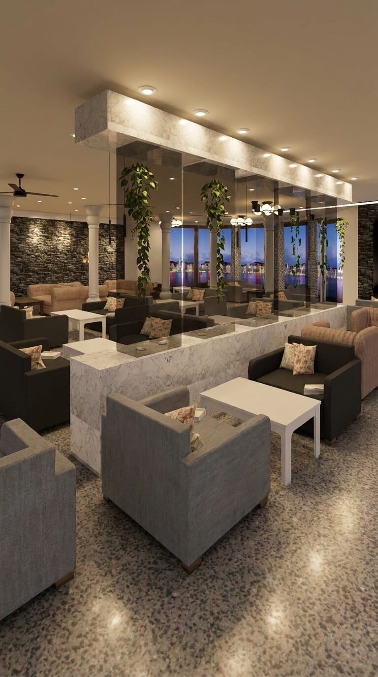 Contemporary living room
