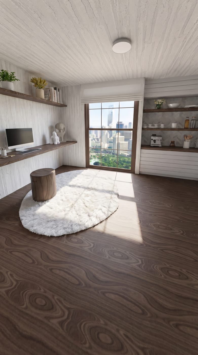 Mid-century home office