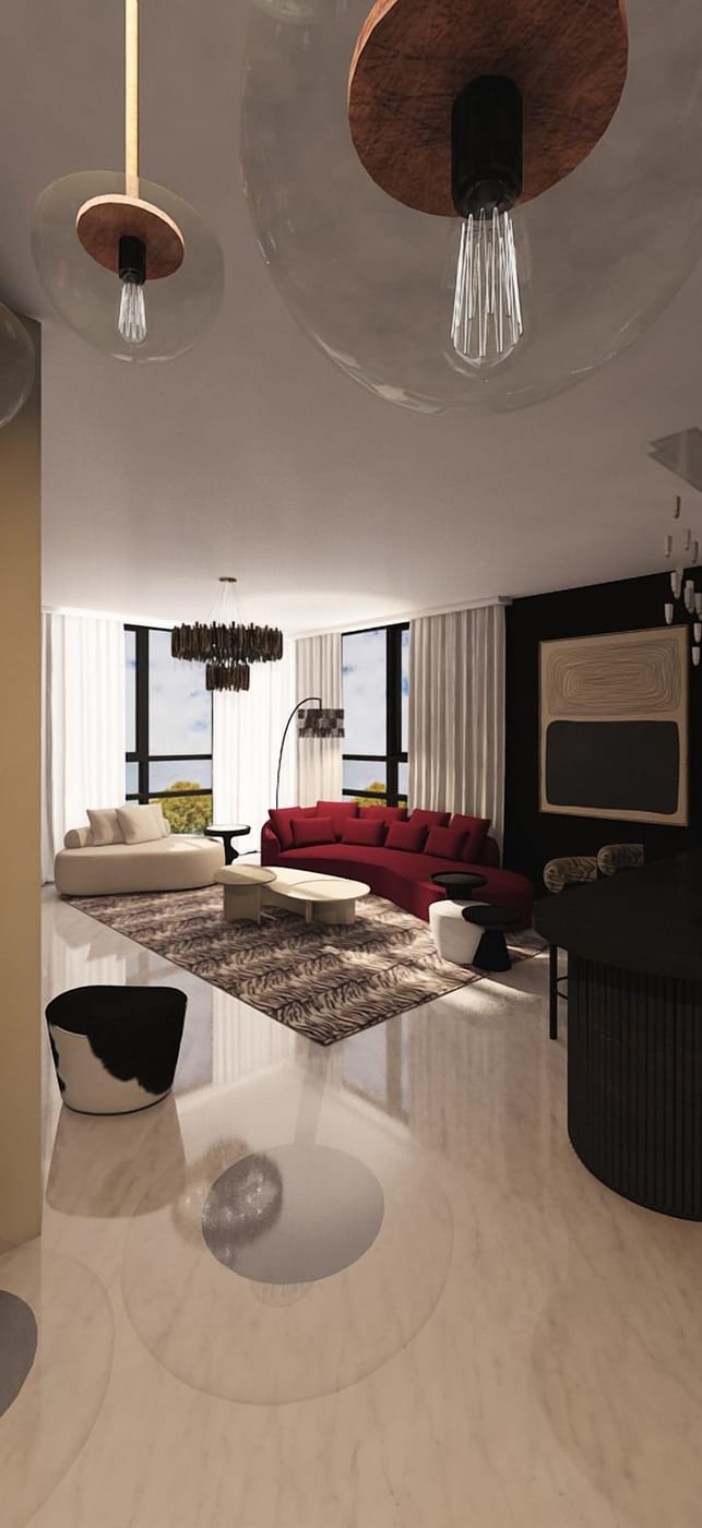 Contemporary living room