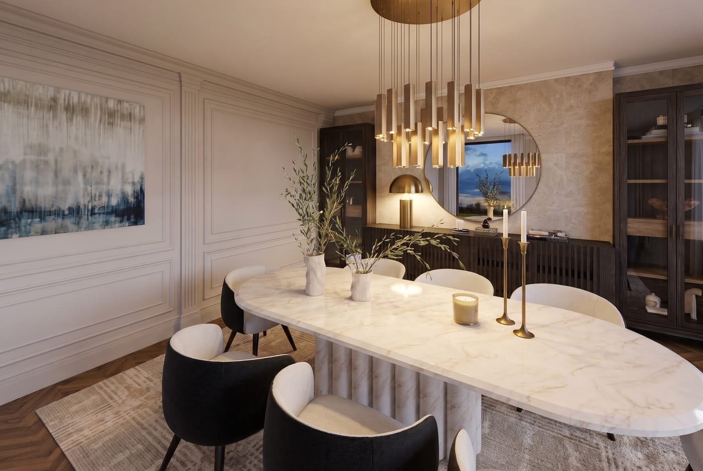 Mid-century dining room
