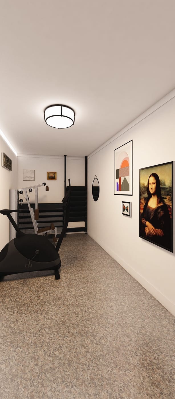 Contemporary gym
