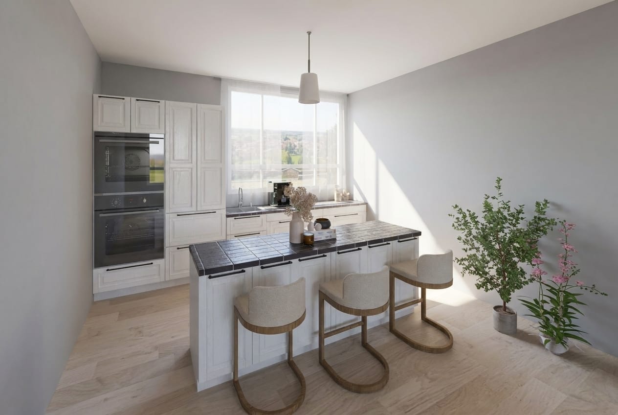 Mid-century kitchen
