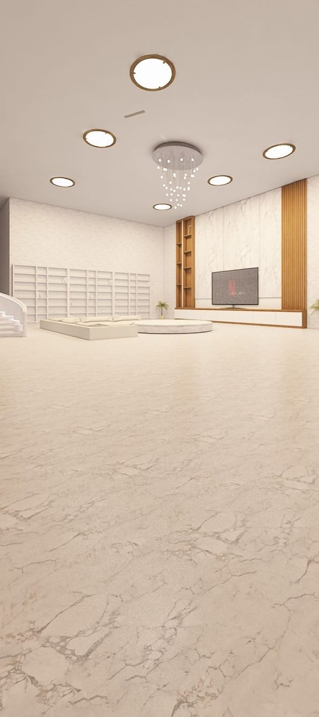Mid-century living room