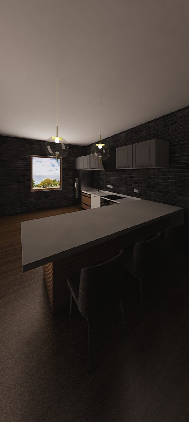 Mid-century kitchen