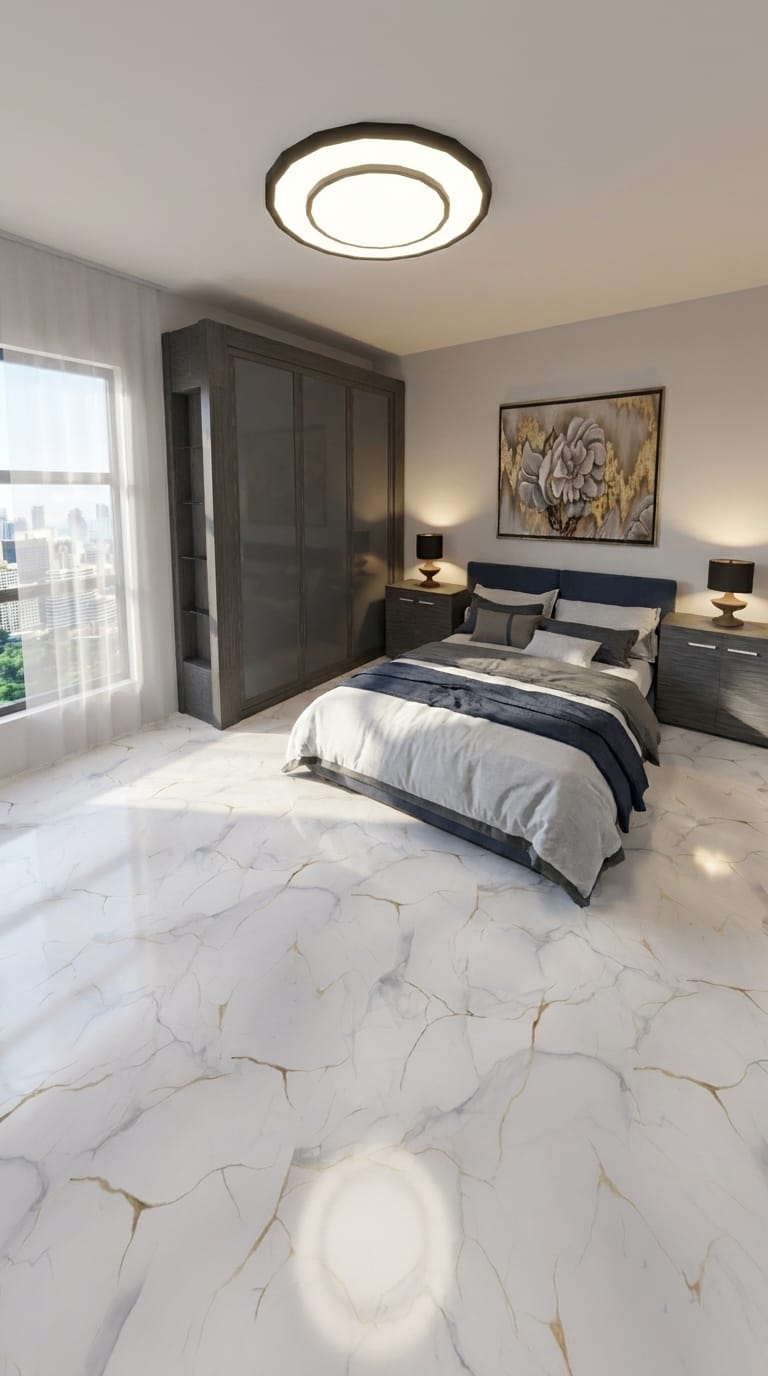 Mid-century bedroom