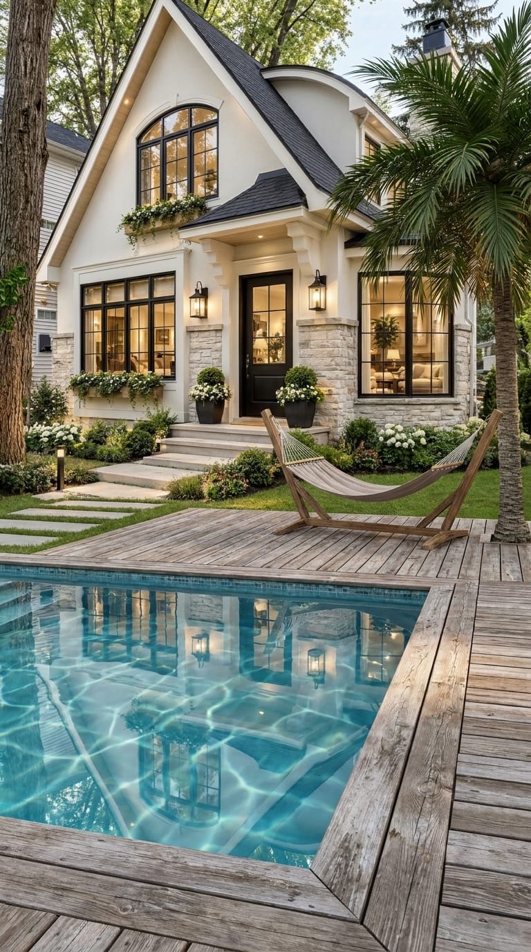 Classic outdoor space