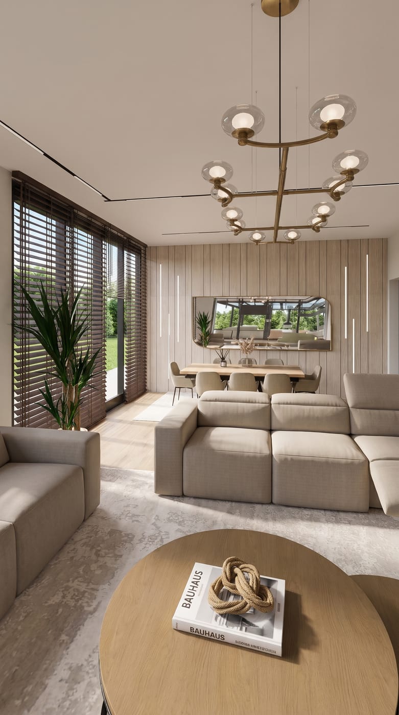 Contemporary living room