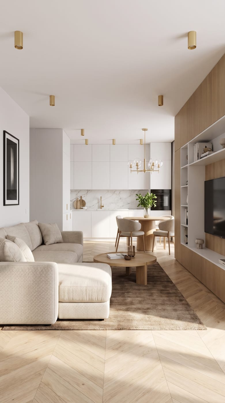 Contemporary living room