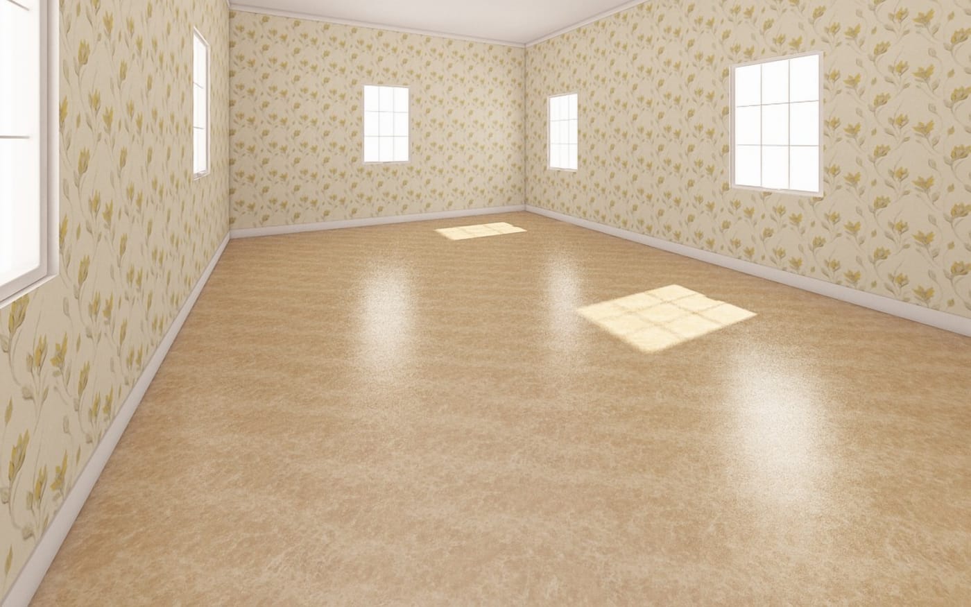 Traditional floor plan