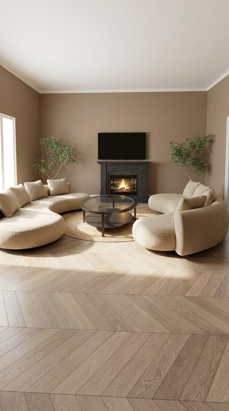 Mid-century living room