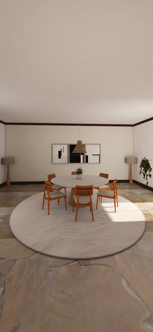 Scandinavian dining room