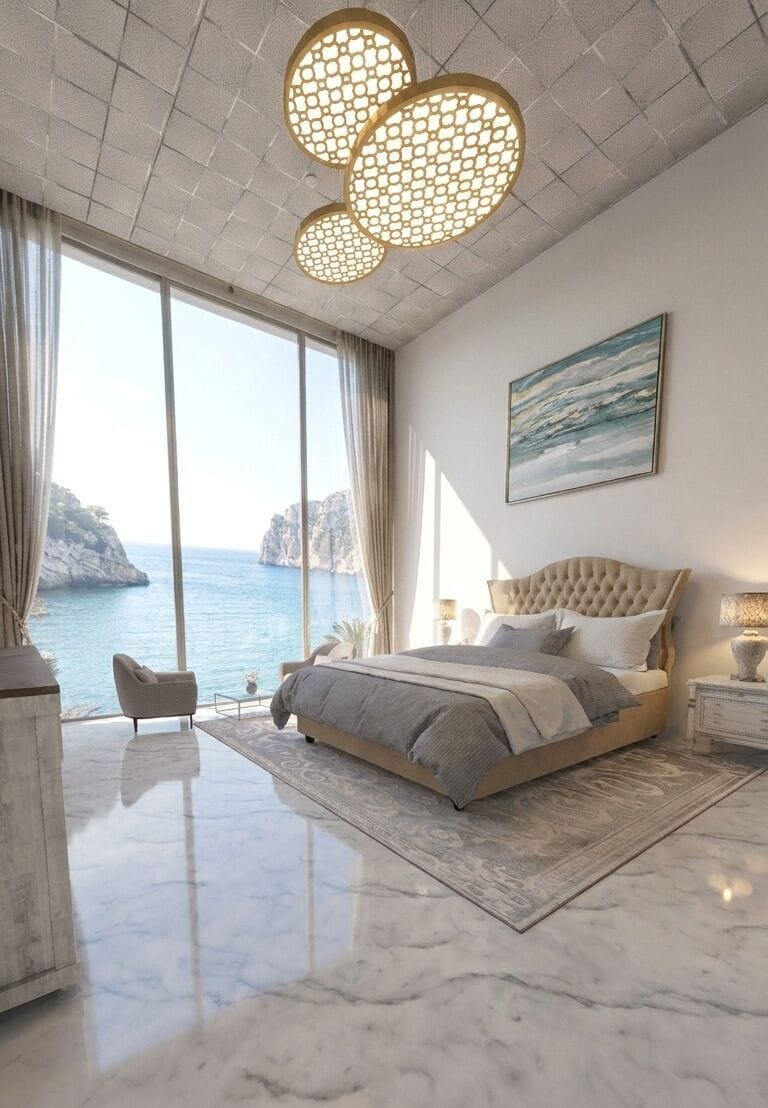 Mediterranean bedroom