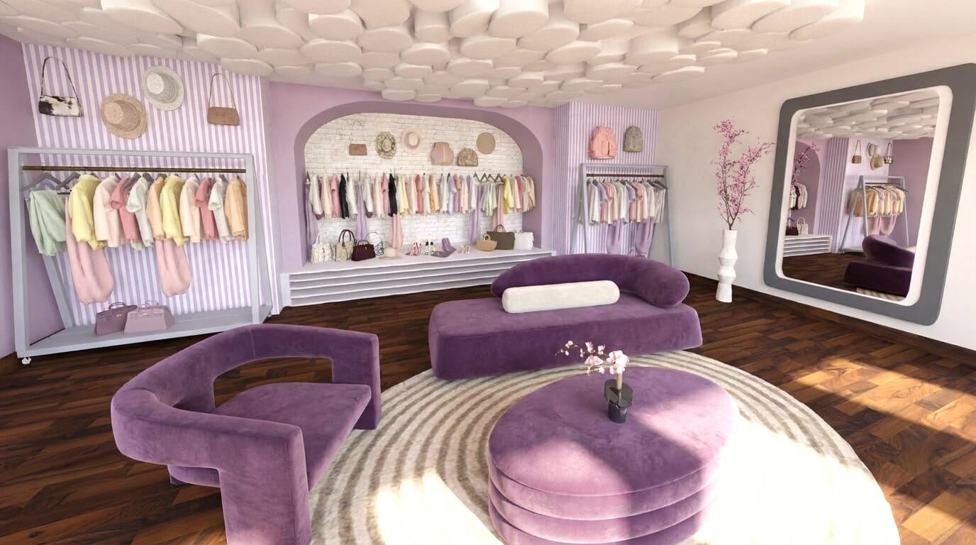Mid-century closet