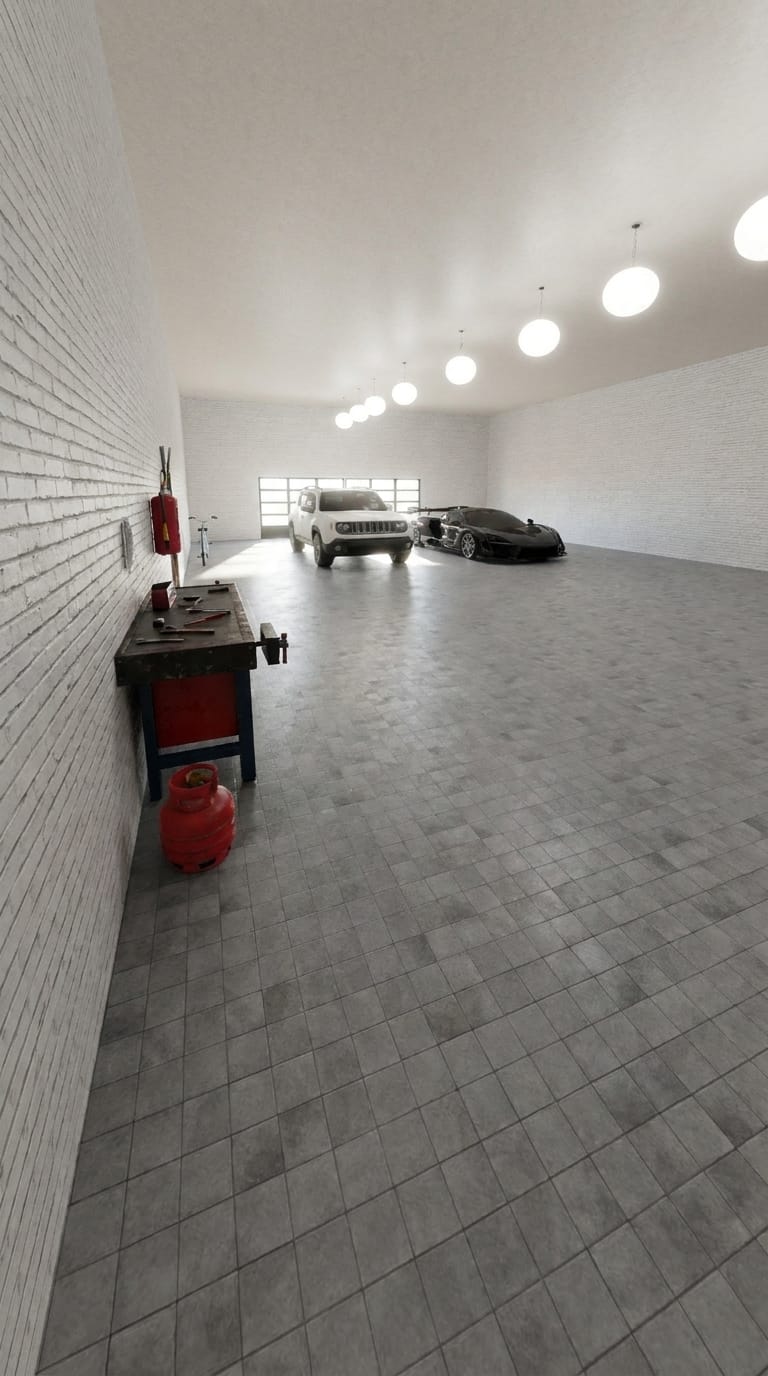 Mid-century garage