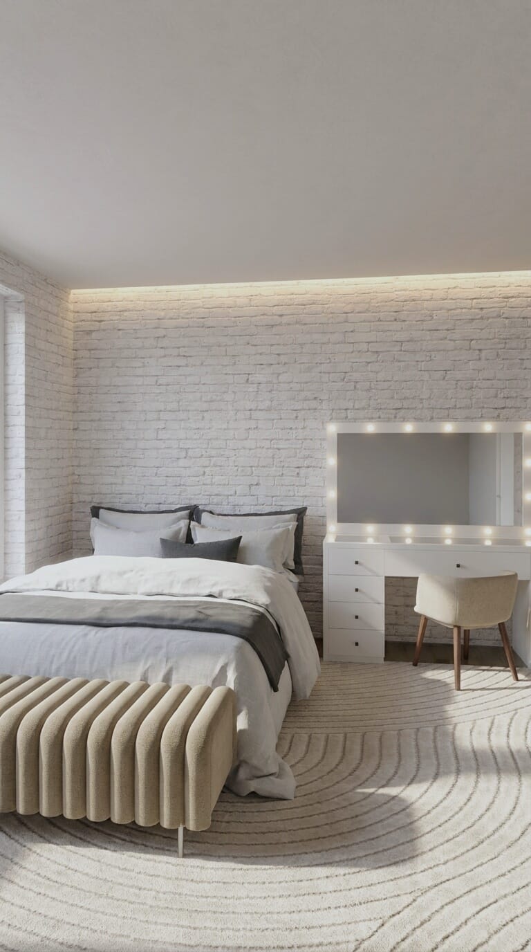 Mid-century bedroom